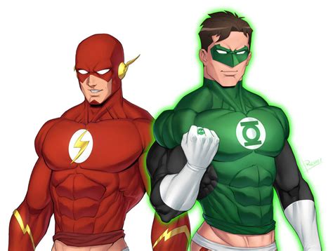 flash x green lantern